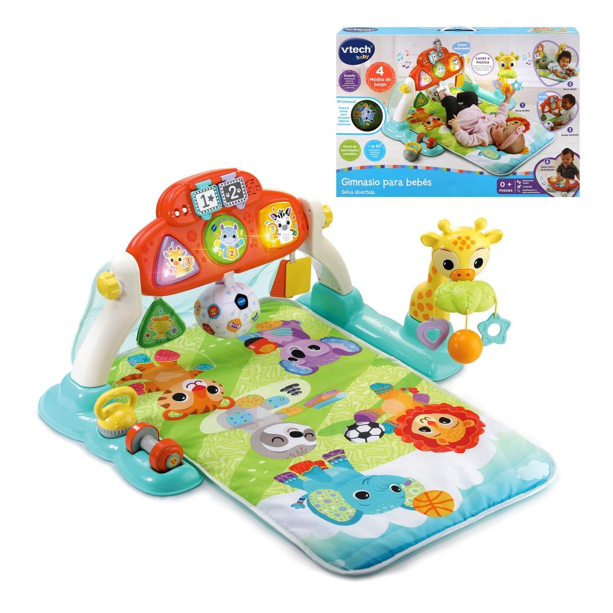 Ginmasio Para Bebe Selva Divertida Vtech